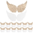 thumbnail image 4 of SHISUYAN 24Pcs Cloth Angel Wing Props DIY Multi-use Small Wings for Garment Bag Decor, 4 of 8