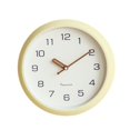 thumbnail image 2 of Reloj decorativo de pared, reloj, sencillo, único, silencioso, creativo y moderno para dormitorio. Amarillo, 2 of 9