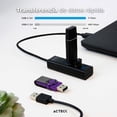 thumbnail image 4 of HUB ACTECK PORT X 3 DH425 4 en 1 USB 3.0 Negro AC-934664 negro Acteck DH425, 4 of 5