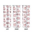thumbnail image 2 of WIRESTER 20oz Stainless Steel Tumbler with Plastic Straw for Coffee, Tea, Shake, Smoothie, Wine, Water, Hot Cold Drink - Pig Funny Playful Postures, 2 of 6
