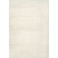 thumbnail image 2 of nuLOOM Janine Plush  Shag Area Rug, 4' x 6', Beige, 2 of 9