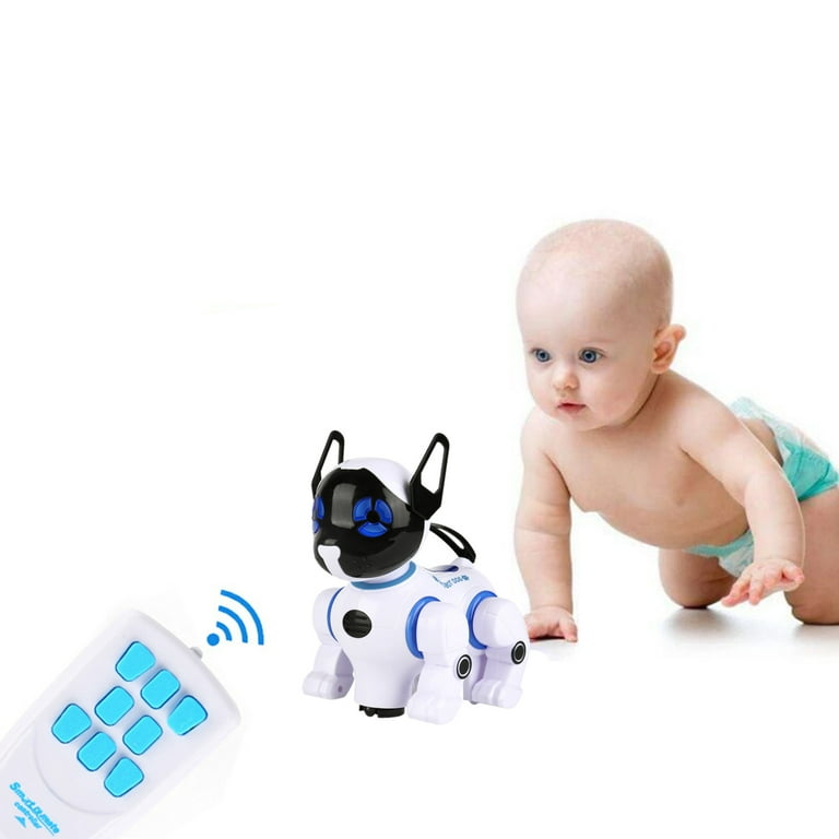 Top Race Remote Control Robot Dog Toy for Kids, Interactive & Smart Da