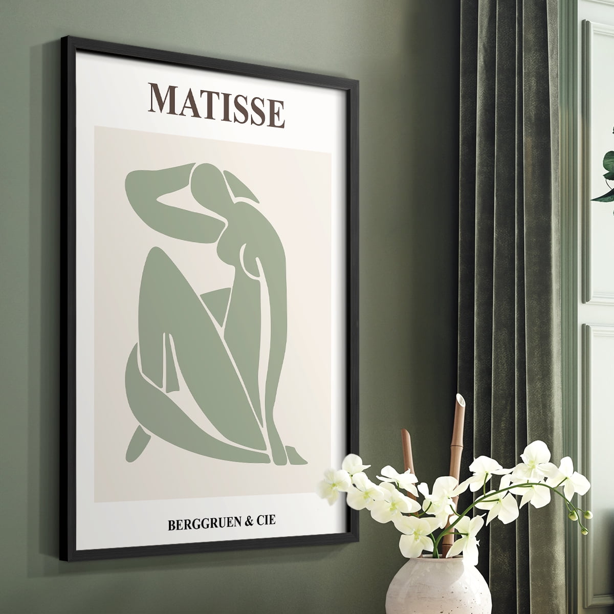 Matisse LIX Framed Print - Solid Wood
