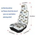 thumbnail image 6 of Haiem Tractor and Dumper Printed Car Seat Covers Set of 2, Universal Fit Car Seat Covers,Protective Seat Covers,Comfortable Car Seat Covers, Easy Installation Seat Covers, Vehicle Seat Covers, 6 of 9