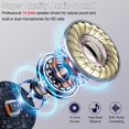 thumbnail image 2 of Auriculares inalámbricos QXQ Bluetooth 5.4 con micrófono ENC 30H Android/iOS, 2 of 7