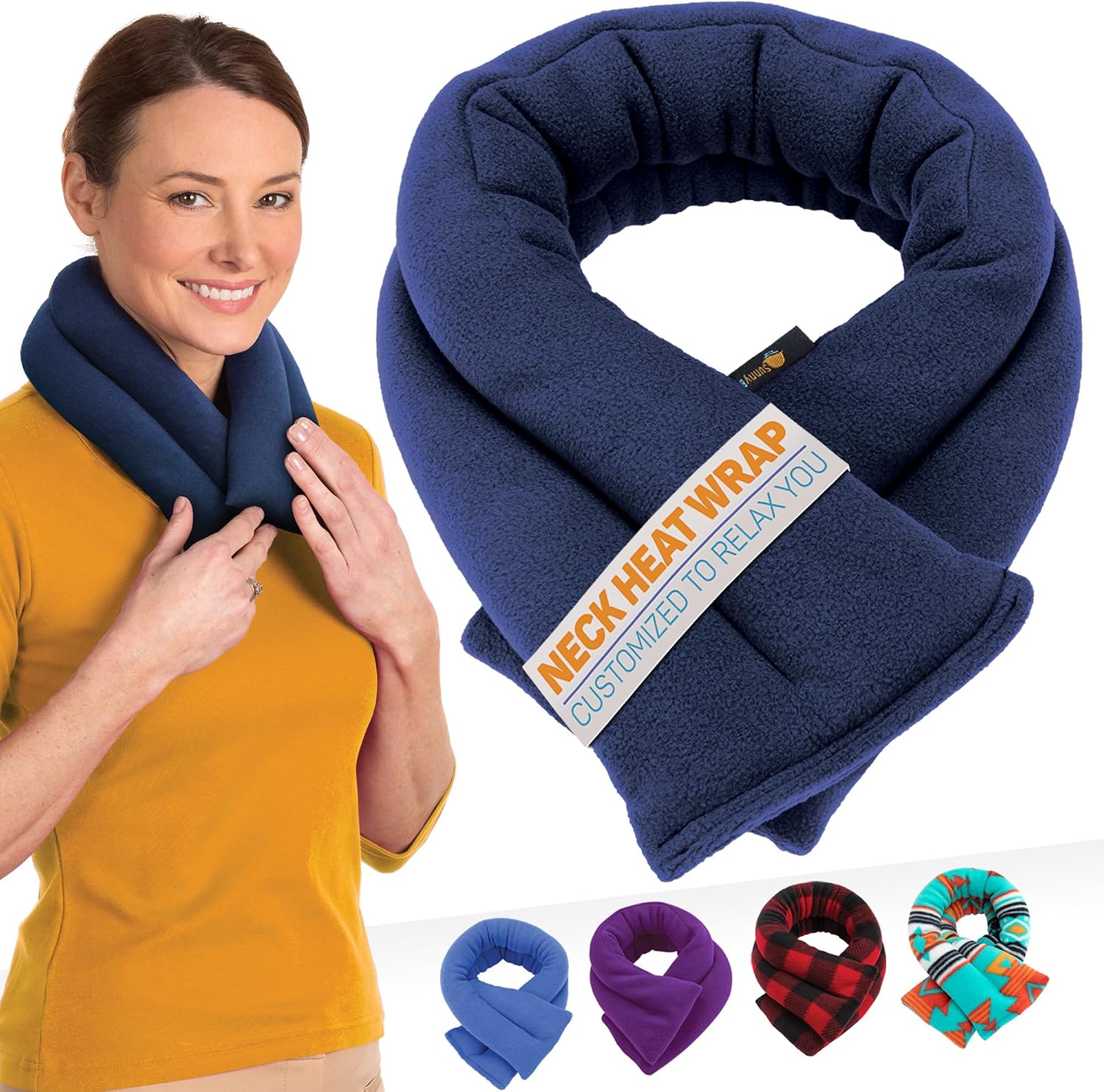 Sunnybay Microwave Heating Pad For Neck And Shoulders 26"