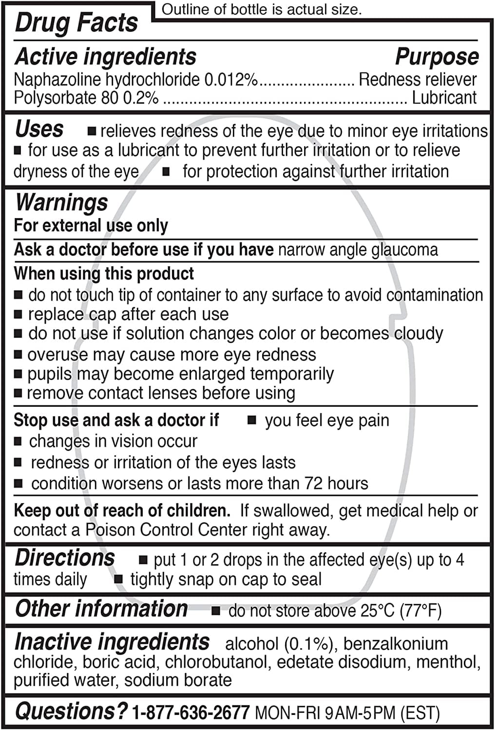 Rohto Cool Relief Cooling Eye Drops, Redness Reliever & Lubricant, Fast Acting, 0.4 fl oz (Pack Of 3)