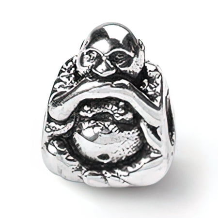 Simstars Reflections Speak No Evil Buddha Bead