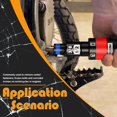 thumbnail image 5 of Juego de destornilladores de impacto manual Aiourx 1/2, 13 piezas con puntas, 5 of 5