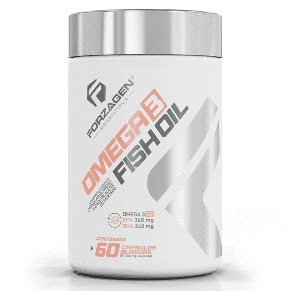 Aceite de Pescado purificado con Omega 3 Forzagen Essentials Fish Oil 60 capsulas Forzagen Forzagen