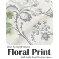 thumbnail image 4 of Cortinas de lino jinchan para cocina 61x61 cm con diseño floral vintage, 4 of 8