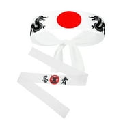 Japanese Ninja Headscarf Samurai Hat Polyester Sports Headbands Man Fitness Japanese-style 2 Pcs