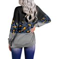 thumbnail image 2 of Vedolay Sweatshirts Women's Zip Up Hoodies Oversized Sweatshirt Cute Fall Casual Clothing with Pockets,Gray M, 2 of 4