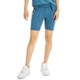thumbnail image 1 of Hippie Rose Juniors High-Rise Biker Shorts, 1 of 1