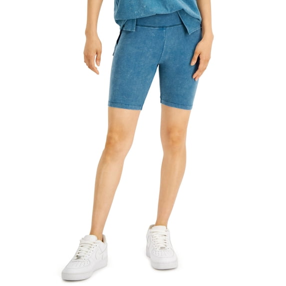 Hippie Rose Juniors High-Rise Biker Shorts