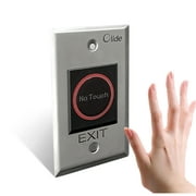 Olideauto Touchless Hand Sensor Switch,No Touch Sensor Open Auto Door,Metal Panel DC12V Sensor Wired Button