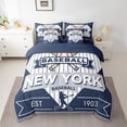 thumbnail image 2 of Castle Fairy Sport Baseball Boy Bedding Comforter Set,Ball Gamer King Bedding Sets, 2 of 8
