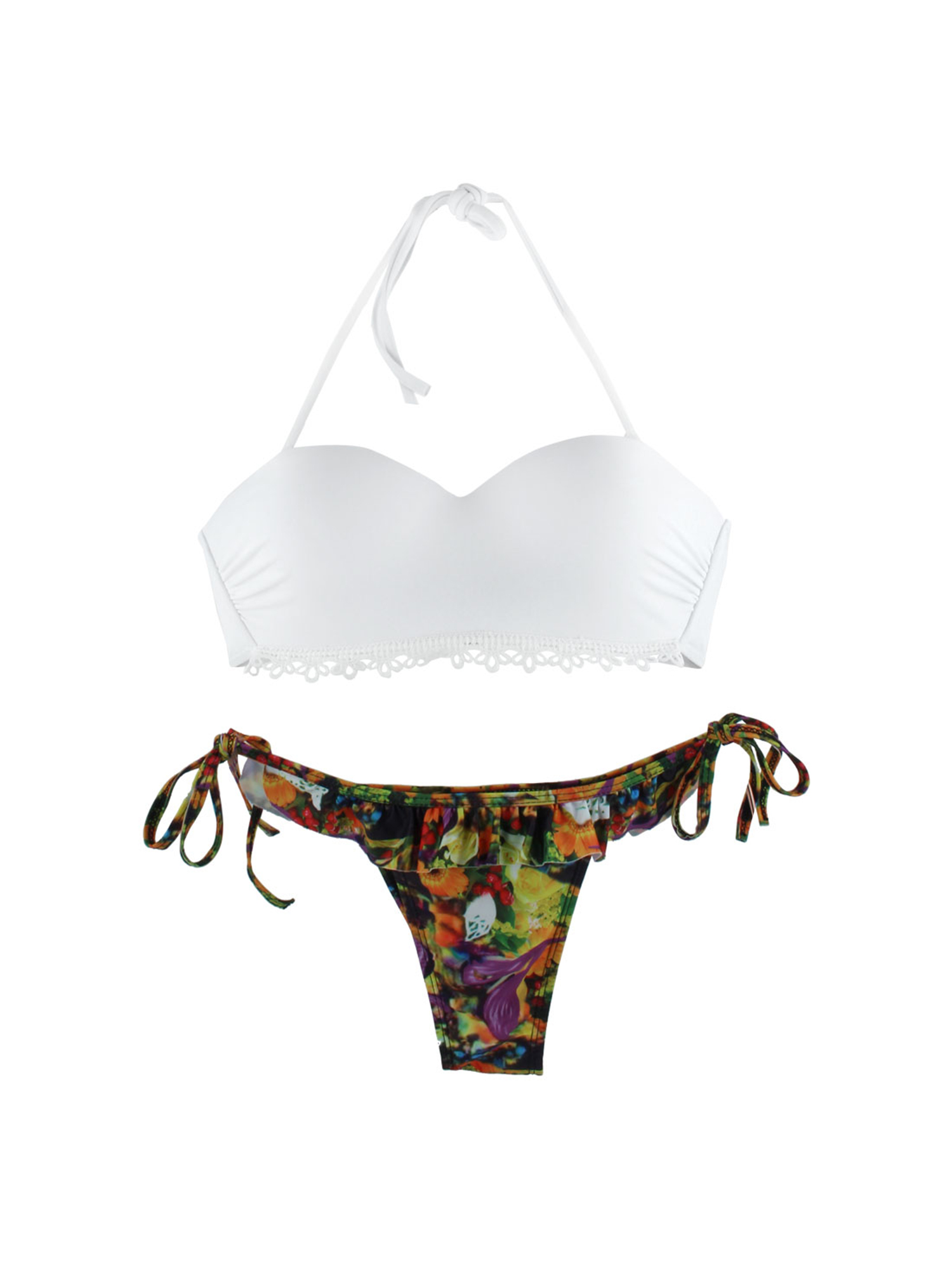 walmart white bathing suit