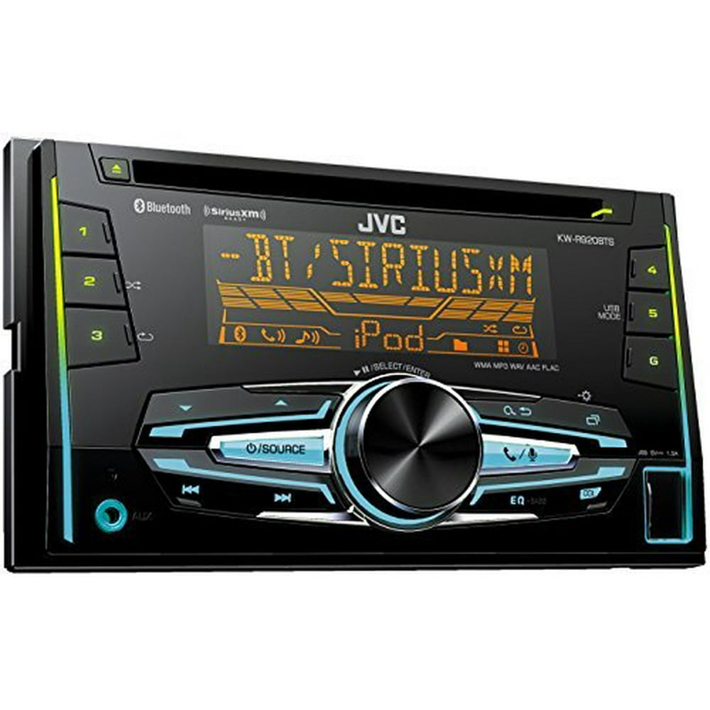 JVC KWR920BTS Double DIN Bluetooth InDash Car Stereo Receiver w/ For