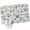 White Blue, variant on Front Door Mat 15.7"x23.6", Coastal Nautical Non Slip Backing & Low Profile Doormats, Absorbent Muddy Dirt Trapper Door Mats for Front Back Door Entryway Beach Ocean Starfish Seashells Coral