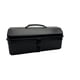 thumbnail image 1 of Caja de herramientas de metal, organizador de herramientas con asa, para garajes pequeños, caja de herramientas manual vacía Negro, 1 of 9
