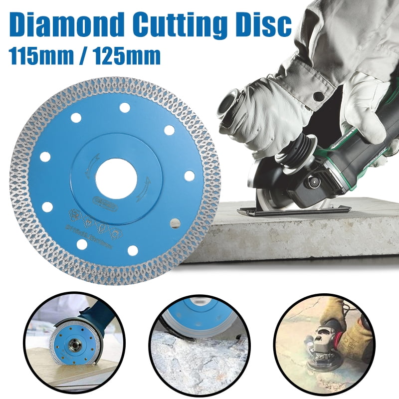 Porcelain Tile Turbo Thin Diamond Disc 115m Dry Cutting Blade//Disc Grinder Wheel