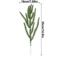 thumbnail image 5 of EUDIDV Artificial Flowers 20 Pcs 14 In Christmas - Plant BranchesFaux Stems - Fake Cedar And Pines Picks Vase Daily Garland Wreath Christmas Indoor Outdoor Home Decor;for Home Decor, 5 of 7