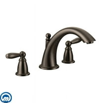 Moen T933ORB Rubbed Bronze two-handle roman tub faucet