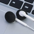thumbnail image 7 of 200PCS Replacement Ear Tips Headsets Earbuds Soft Sponge Foam Protective Sleeve Headphone Protector Cover Black, 7 of 7