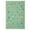 Green, variant on FairOnly 8'x10'Blossom & Grid Machine Washable Area Rug Pastoral Low Pile Non Slip Carpet for Modern Living Bedroom Decor,Beige