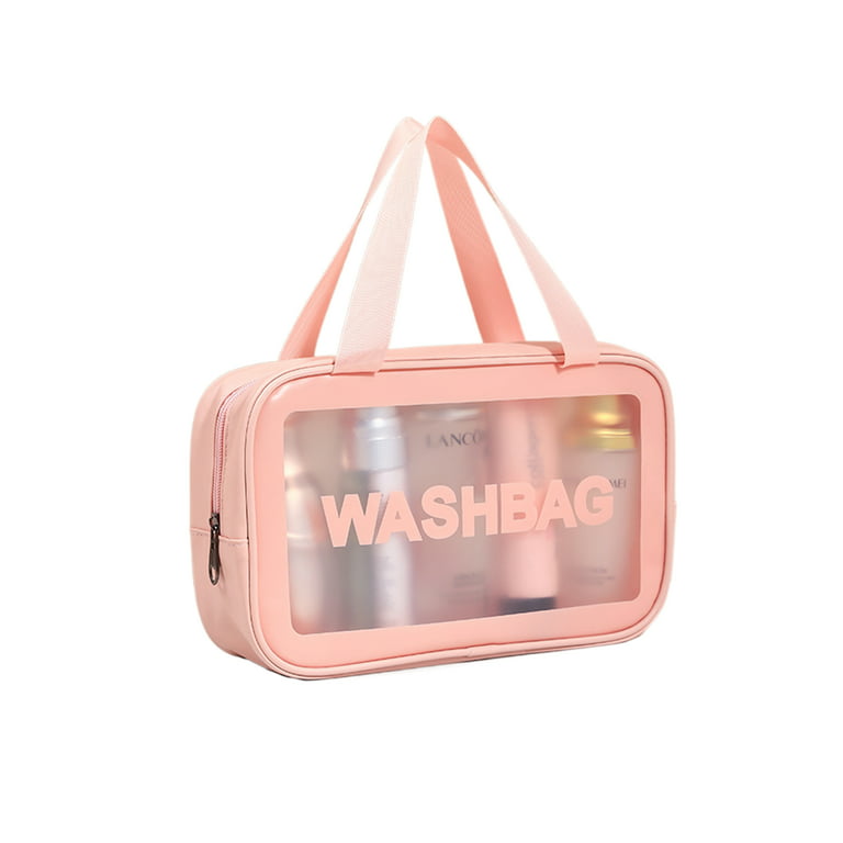  6 Pcs Large Clear Cosmetic Bags Clear Makeup Bag