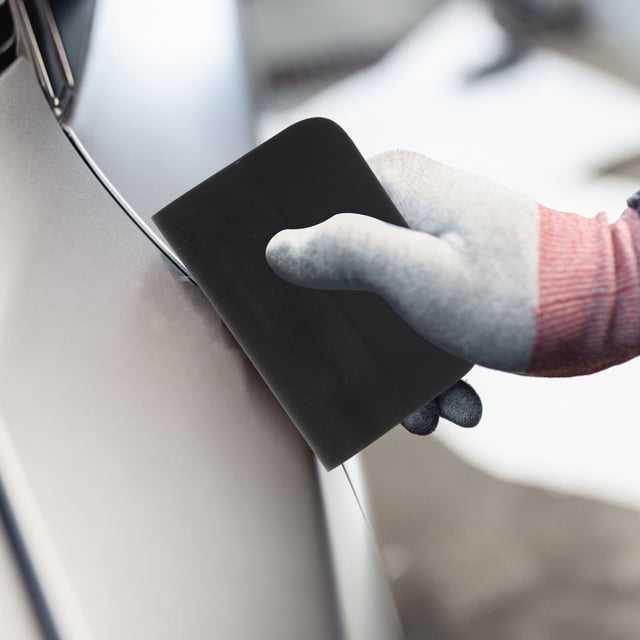 KAKOWELY Raspador Y Duradero Para Instalación De Vinilo Auto Y Limpieza De En Color Negro