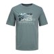 thumbnail image 3 of JACK&JONES camiseta hombre, pack de 5 - JJLUKE TEE 5PK, manga corta, cuello redondo, algodón Blanco/Azul/Negro M (Medium), 3 of 7