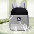 thumbnail image 4 of DOLITY Sac à Dos de Transport Portable pour Chien et Chat Réglable avec Poches de Rangement Sac à Fermeture Éclair Gris, 4 of 9