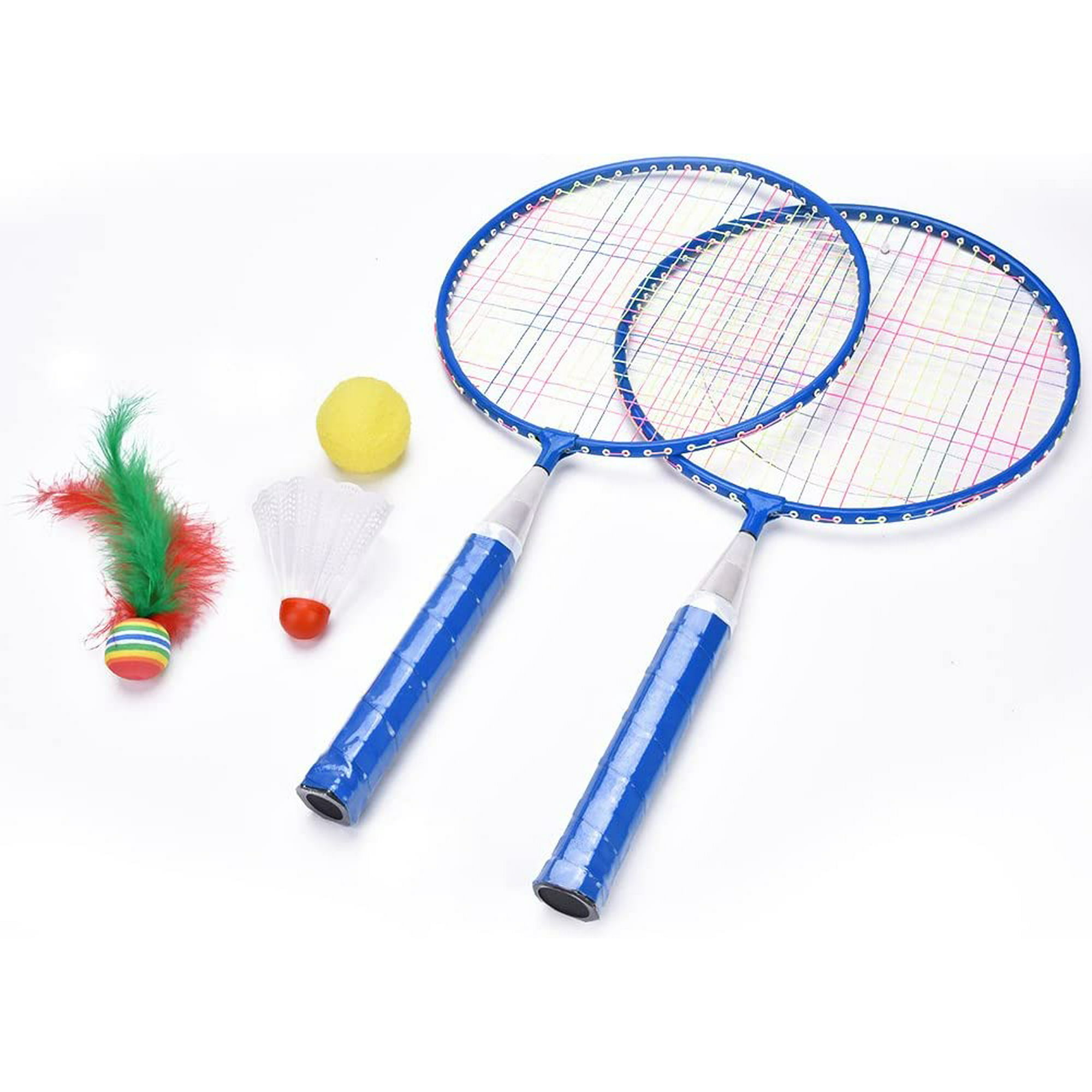 Badminton Racket, Cartoon Durable Ferroalloy Racquet for Children Kids  Training Practice Adults, Family Outdoor Garden Fun (Red) | Walmart Canada