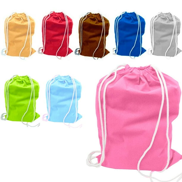 AllTopBargains 1 Large Nylon Laundry Duffle Bag Durable Wash Dirty