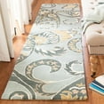thumbnail image 3 of SAFAVIEH Wyndham Dulcibella Floral Wool Area Rug, Blue/Multi, 2'6" x 4', 3 of 10