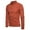 Orange, variant on Qingpeng Men's Linen Long Sleeve Shirts Button Down Banded Collar Basic Casual Shirt Tops
