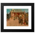 thumbnail image 2 of Alois Greil 14x12 Black Modern Framed Museum Art Print Titled - The Zirkusbude (ca. 1880), 2 of 5