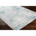 thumbnail image 3 of Lustro Teal 9' x 12' Modern Rectangle Area Rug, 3 of 3