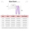 thumbnail image 2 of URMAGIC 6-13T Girls Clothes Sweatsuits Tracksuits Cute Pullover Sweatshirts Jogger Sweatpants Pant Sets Outfits, 2 of 8