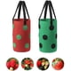 thumbnail image 2 of Kit fácil de usar que incluye 4 macetas colgantes para fresas, material de fieltro duradero y reutilizable para un crecimiento saludable de las plantas, diseño que ahorra espacio para jardines, 2 of 7