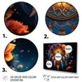 thumbnail image 3 of Designart "Bohemian Rhapsody Dreamcatcher II" Spiritual Floater Framed Wall Art Living Room, 3 of 7