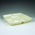 thumbnail image 3 of Maryland Plastics White Square Sectional 12-inch Plastic Tray, 3 of 4