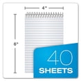 thumbnail image 2 of Cuaderno Ampad Efficiency reciclado 4x6 alambre apertura superior surtido 3x paquete rojo/azul/verde, 2 of 3