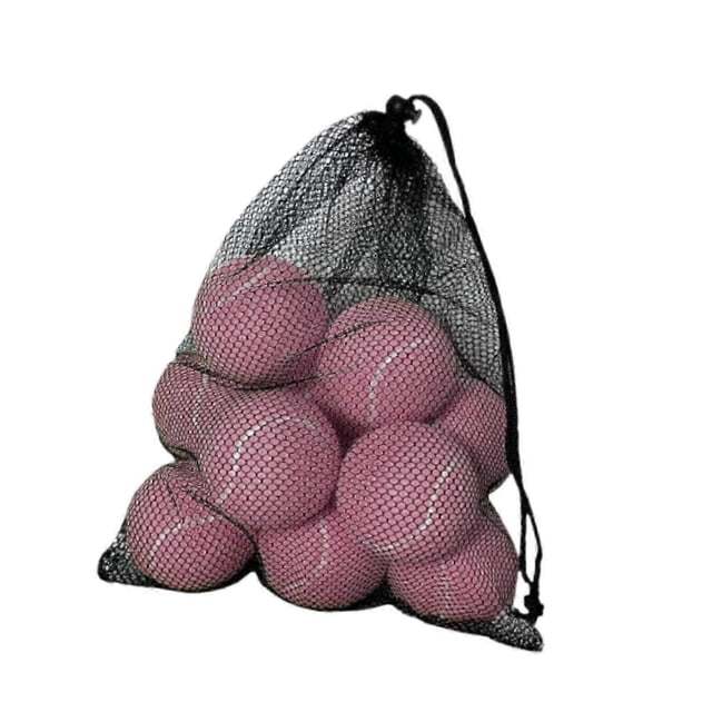 12 pelotas de tenis, prácticas pelotas de juego para actividades de entretenimiento en interiores, amarillas