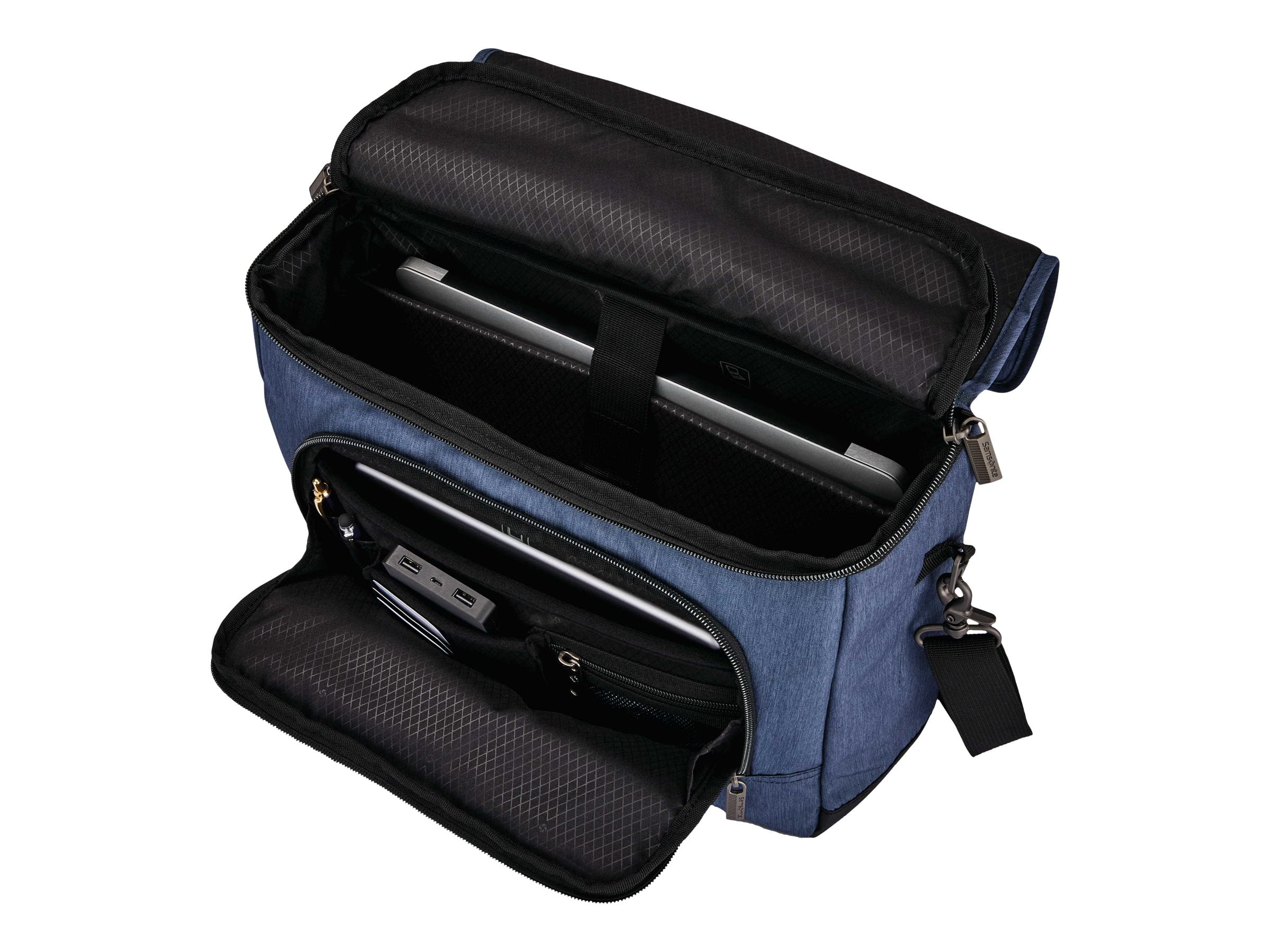 samsonite modern utility messenger bag laptop