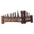 thumbnail image 1 of Hand-woven Wooden Fence Japanese Style Fence Ornament Decorative Fence, 1 of 8