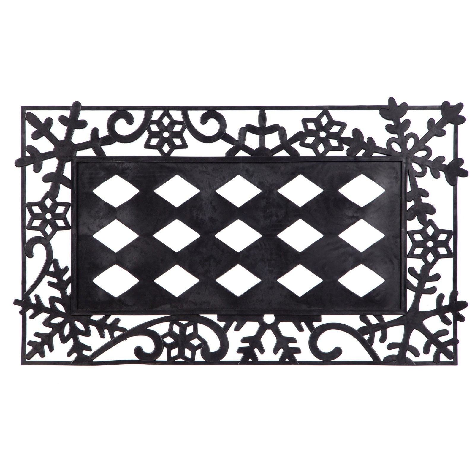 Evergreen Flag Sassafras Decorative Snowflakes Switch Mat Tray