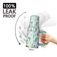 thumbnail image 3 of Green Christmas Tree Pattern Tumbler with Handle and Lid,40oz Double Wall Vacuum Insulated Tumbler,Cups Gift for Women and Men, 3 of 7